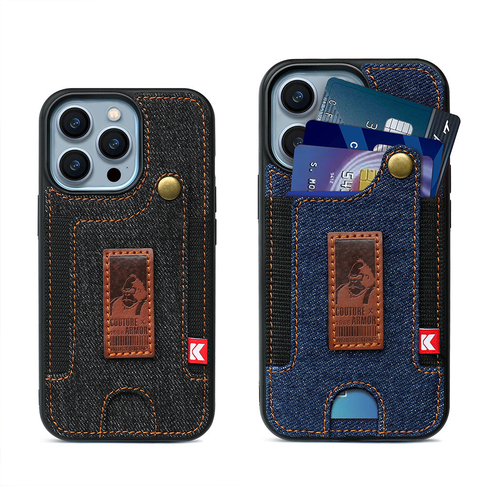 [With Pocket Strap][With Card Slot] Apple iPhone 13/Pro/Pro Max Carving Plating Full-Protection Shockproof Fashion-Forward Series Case - i-Station Mobile Phone & Electronic Device Repair and Accessories