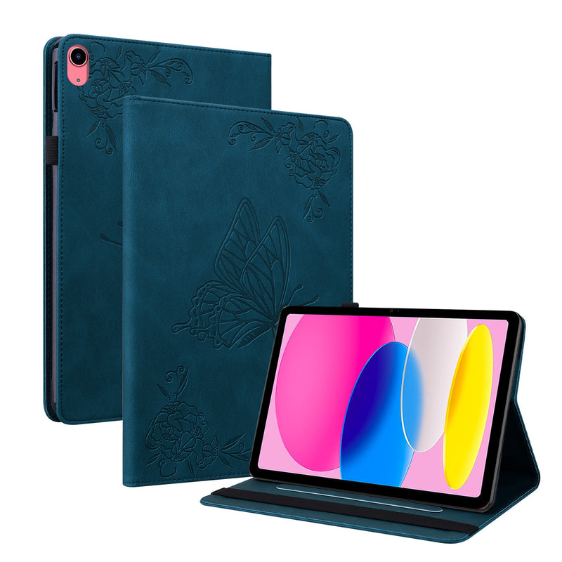 Load image into Gallery viewer, Apple iPad 7/8/9 10.2&#39;&#39; 7th Gen (2019/2020/2021) Flower Printed Full Cover Flip Case
