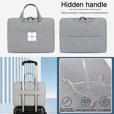 Microsoft Surface Laptop 13"/ 13.8"/15" Business Plush Shockproof Carry Sleeve / Protective Bag With Power Bank Bag - i-Station Mobile Phone & Electronic Device Repair and Accessories