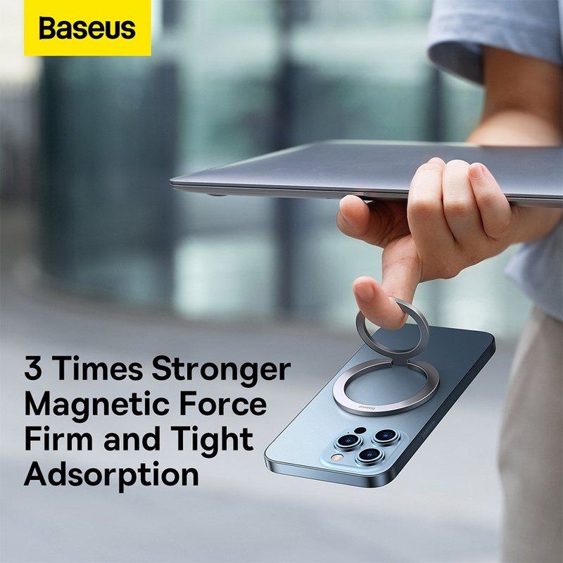 Load image into Gallery viewer, Baseus Halo Series Foldable Metal Ring Stand (Single-ring)
