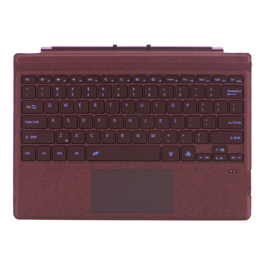 [With RGB Backlit] Microsoft Surface Pro 8/9/10/X/11 - Ultra Thin Wireless Bluetooth Magnetic Touch Keyboard