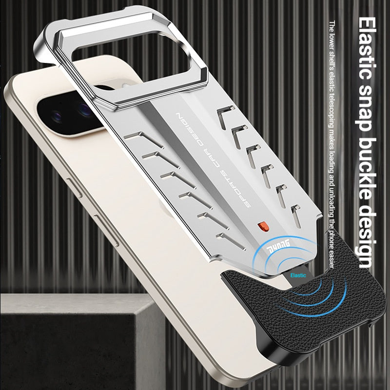 Load image into Gallery viewer, Google Pixel 9 &amp; Pro - Borderless Aluminum Alloy Auto-Lock Cooling Phone Case
