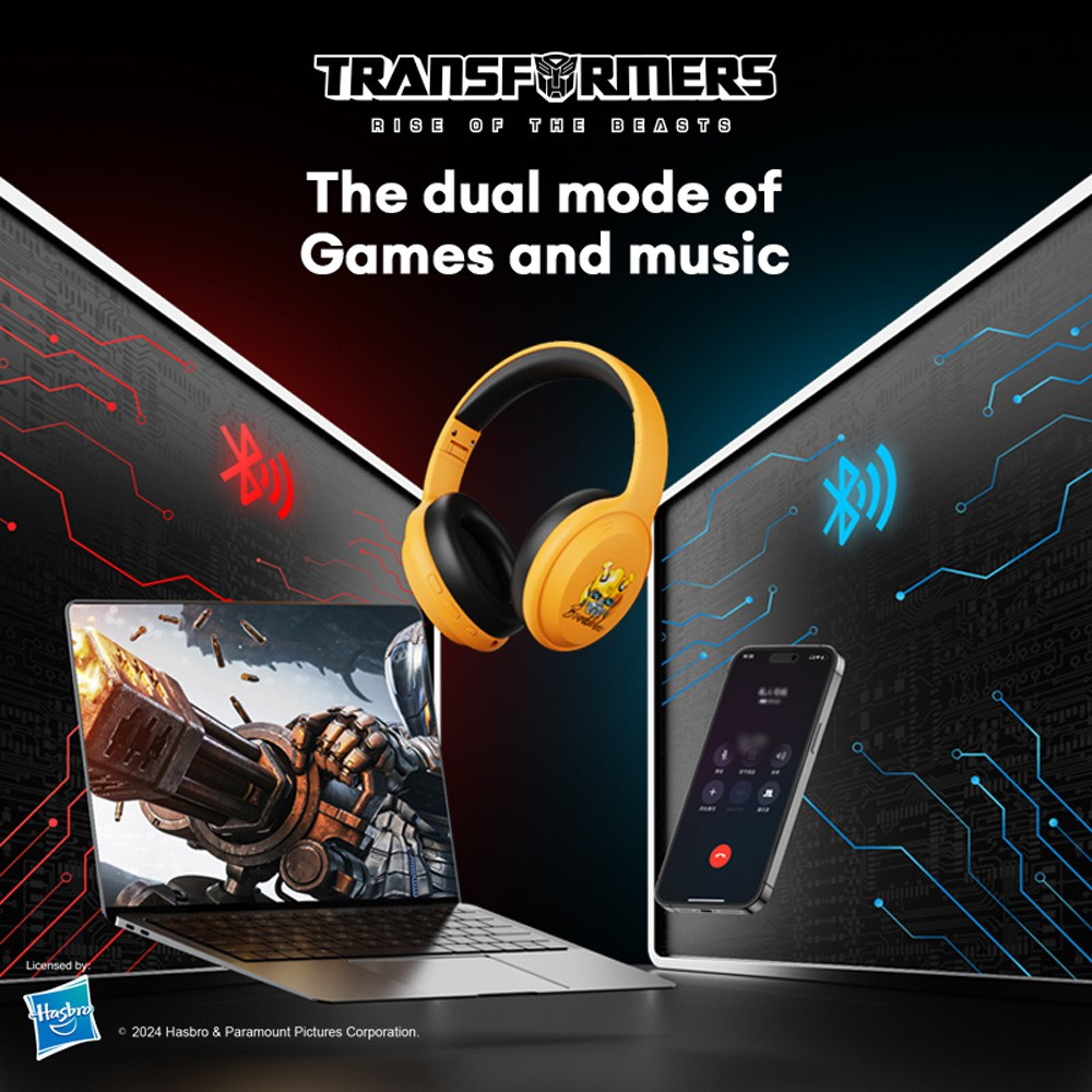 Transformers TF-G06 Wireless Bluetooth Gaming Headset - i-Station Mobile Phone & Electronic Device Repair and Accessories