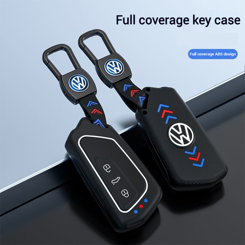 Load image into Gallery viewer, Volkswagen Matte ABS Car Key Fob Case Cover For Golf 8, Teramont, Talagon, ID.3,  ID.4 X, ID.6,  Lamando L
