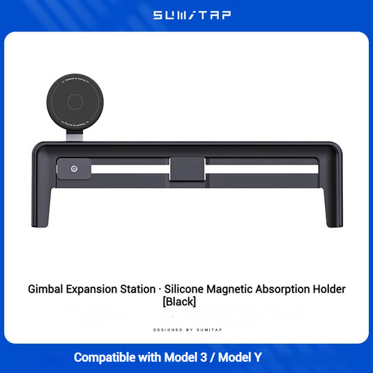Tesla Car-Specific Model 3/Y For Silicone Magnetic MagSafe Sliding Car Screen Mount - i-Station Mobile Phone & Electronic Device Repair and Accessories