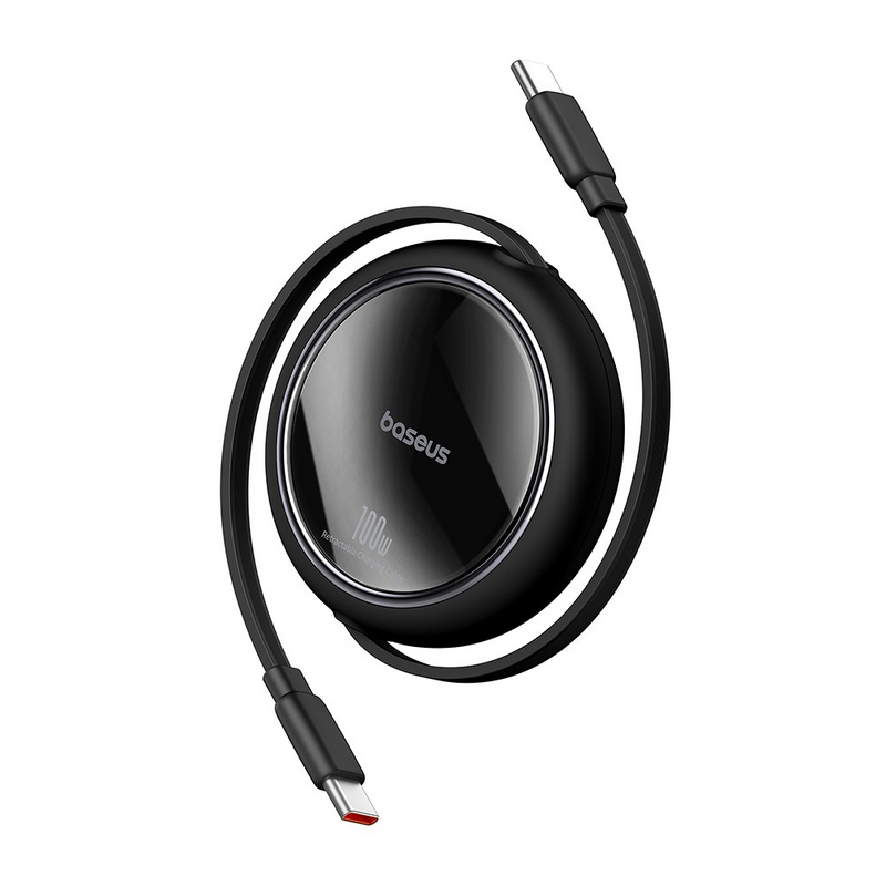 Load image into Gallery viewer, Baseus Free2Draw Mini Retractable Charging Cable Type-C to Type-C 100W 1m Compatible for iPhone 15 16 Series
