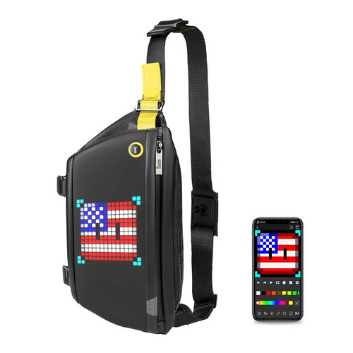 Divoom Sling Bag Pixel Art LED Daypack - i-Station Mobile Phone & Electronic Device Repair and Accessories