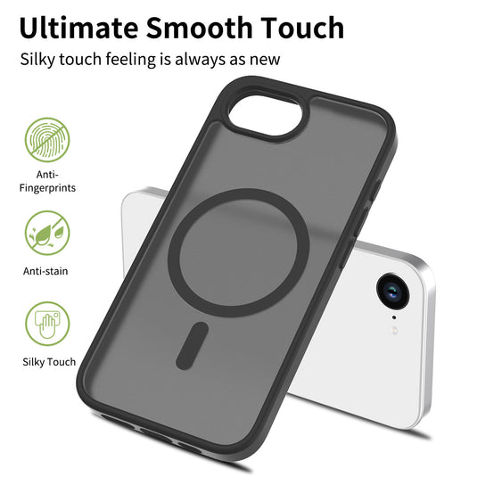 [Magsafe Compatible] Apple iPhone 16e Skin-friendly Shockproof TPU Silicone Case