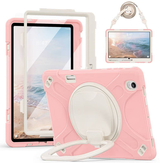 Samsung Galaxy Tab S12 Plus (2026) 12.4" - Multifunctional Shockproof Heavy Duty Series Case With Shoulder Strap
