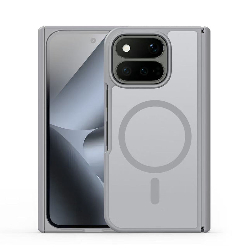 Load image into Gallery viewer, [Magsafe Compatible] Google Pixel 11 Pro Fold - Matte Magnetic Anti-Slip Shockproof PC Case with Hinge Protection
