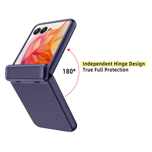 Motorola Moto Razr 50/Ultra Hinge Grid Shockproof Protective Case