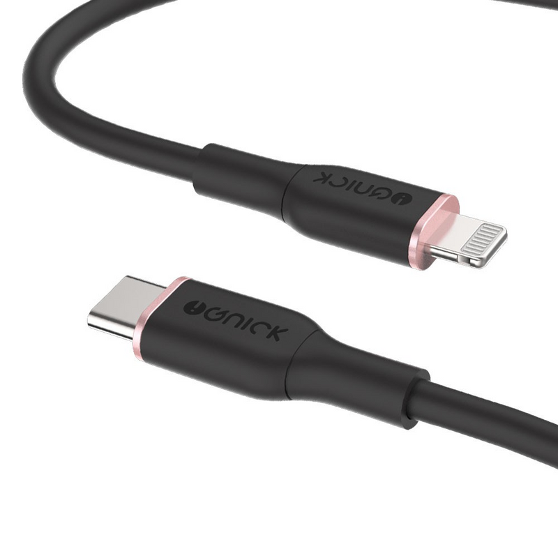 Load image into Gallery viewer, iQuick PowerWire 1 Series TPE Charging Data Cable Type-C to iP 3m
