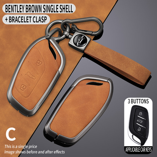 Roewe Zinc Alloy Full Protection Car Key Fob Case Cover For RX5 PLUS, i5, i6 MAX,  D7, CLEVER, RX3, IMAX8, ei5, ei6