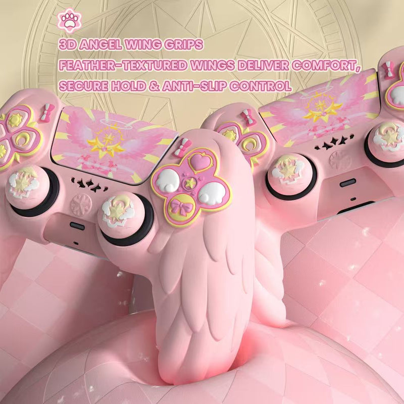 Load image into Gallery viewer, PlayStation PS5 Pro/Slim Cardcaptor Sakura Themed Controller Protective Soft Case – PP Material, Cute Anime Design - i-Station Mobile Phone &amp; Electronic Device Repair and Accessories
