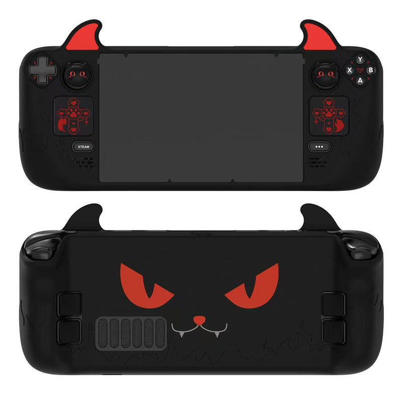 Load image into Gallery viewer, Steam Deck / OLED - PlayVital Devil Cartoon Silicone Anti-Slip Wireless Controller Cover - i-Station Mobile Phone &amp; Electronic Device Repair and Accessories
