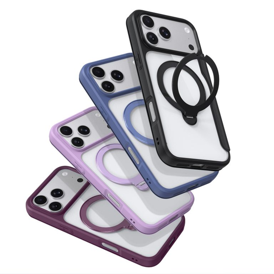 [With Card Slot][Magsafe Compatible] Apple iPhone 17 Pro / 18 Pro - Multi Function Card Slot Leather Wallet Series Flip Case