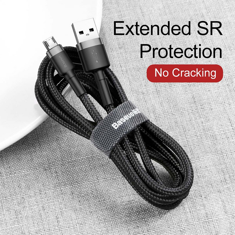 Load image into Gallery viewer, Baseus Cafule Cable USB For Micro 2A 3m
