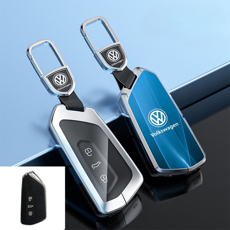 Load image into Gallery viewer, Volkswagen Zinc Alloy Car Key Fob Case Cover For Golf, ID.4, ID.6,  Lavida, Sagitar, Viloran, Magotan, Lamando L, Tiguan, Tharu, Tayron, Gran Lavida, Talagon
