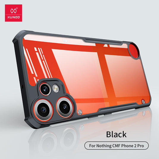 Nothing CMF Phone 2 Pro Minimalist Clear Full-Body Shockproof Case