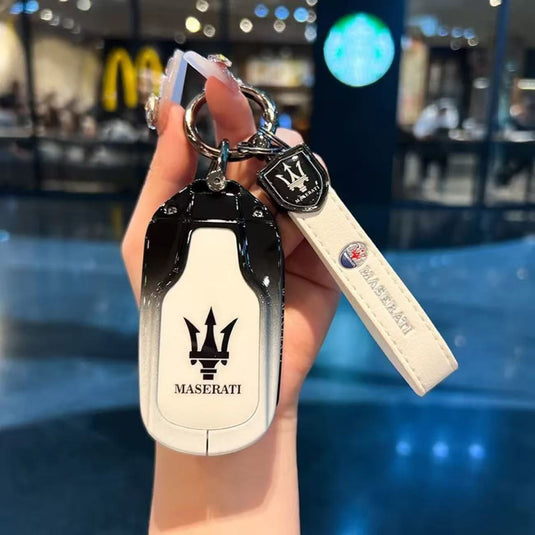 Maserati Zinc Alloy Full-Cover Stylish & Elegant Design Car Key Fob Case for Cover Levante, MC20, Ghibli, Quattroporte 2014-2022 - i-Station Mobile Phone & Electronic Device Repair and Accessories