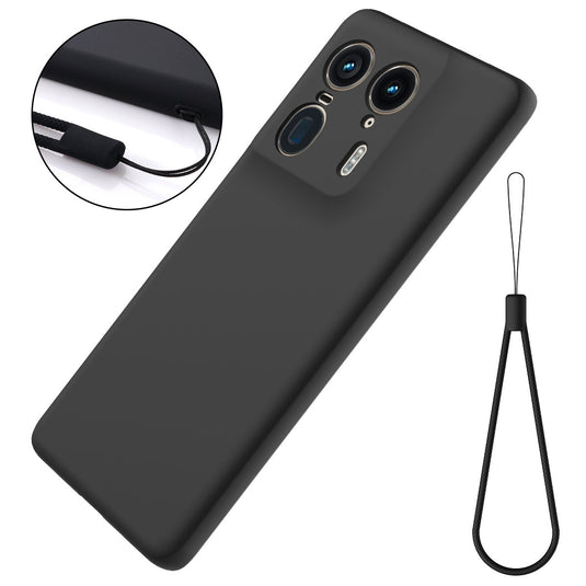[With Lanyard] Motorola Moto Edge 60/Pro/Fusion/S - Full Wrap Liquid Silicone Drop-resistant Essentials Series Case