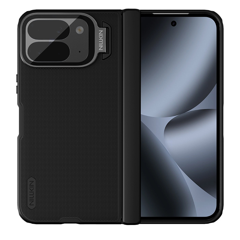 Load image into Gallery viewer, [With Lens Holder] [Magsafe Compatible] Google Pixel 10 Pro Fold - Nillkin Matte Shield Stand Protective Case with Magnetic Foldable Design
