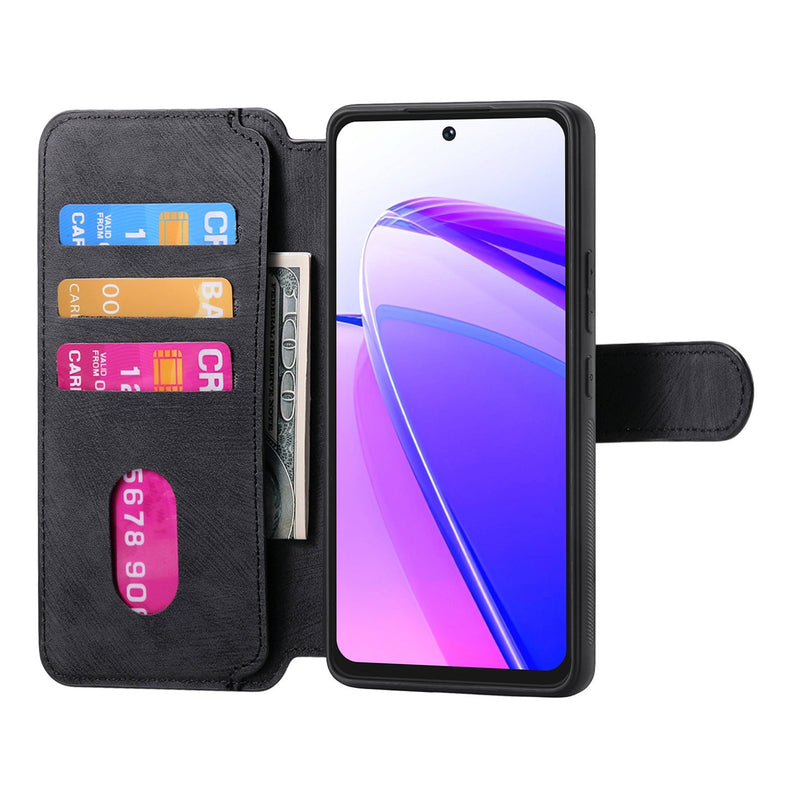 Load image into Gallery viewer, [With Card Slot] Realme GT 7 Pro 5G - Multi-functional Leather Wallet Case With Magnetic Flip Cover
