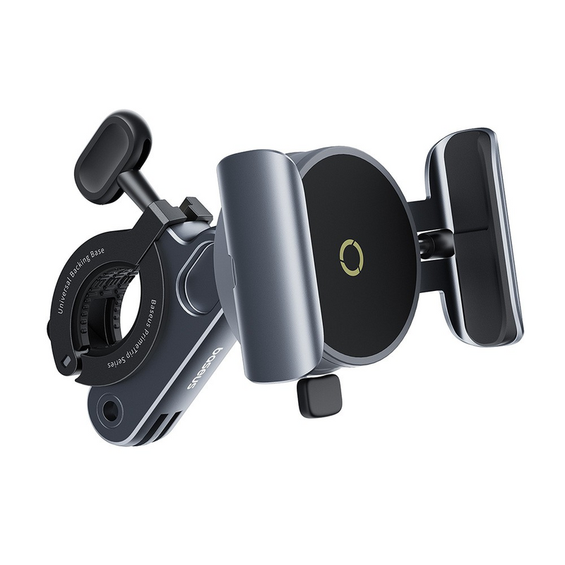 Load image into Gallery viewer, Baseus PrimeTrip Series Magnetic Bike Phone Holder - Cosmic Black
