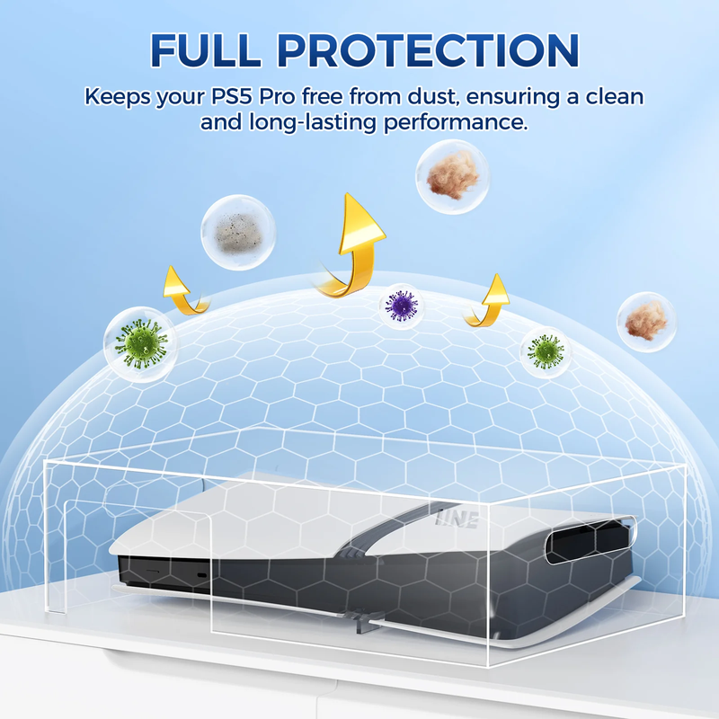 Load image into Gallery viewer, IINE Sony PlayStation PS5 Pro Disc &amp; Digital Edition Acrylic Dust Cover for Game Console
