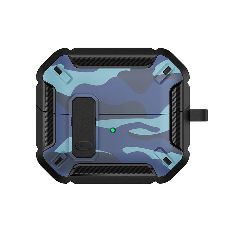 Load image into Gallery viewer, Samsung Galaxy Buds3/Pro Camouflage Full Coverage Shockproof Case
