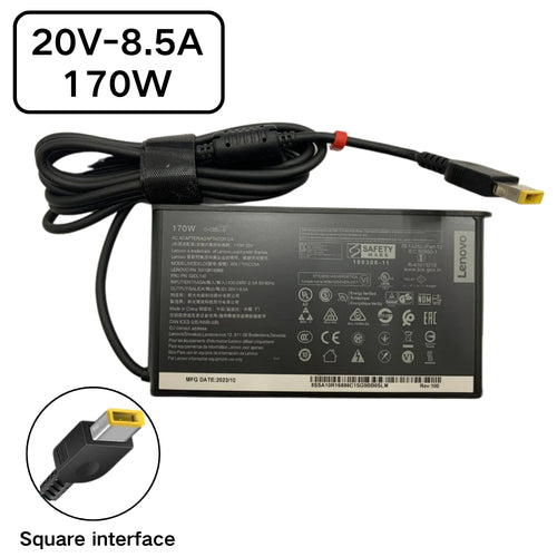 [20V-8.5A/170W][Yellow Square] Lenovo Legion 5 Gaming Laptop AC Power Supply Adapter Charger - i-Station Mobile Phone & Electronic Device Repair and Accessories