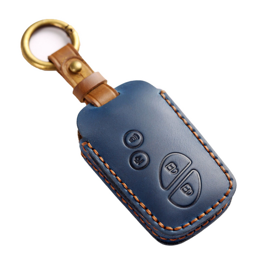 Lexus Handcrafted Genuine Leather Car Key Fob Case Cover For RX270, ES240, LX570