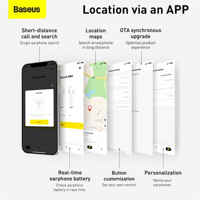 Baseus Encok True Wireless Earphones W04 (Upgrade Version) - i-Station Mobile Phone & Electronic Device Repair and Accessories