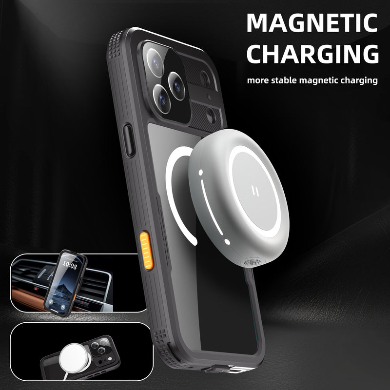Load image into Gallery viewer, [Magsafe Compatible] [Mars Series] Apple iPhone 17/Air/Pro/Pro Max Shellbox Full Covered Waterproof Heavy Duty Tough Armor Case
