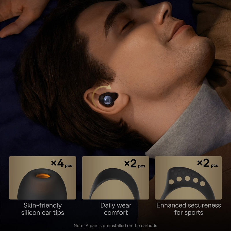 Load image into Gallery viewer, Baseus Bowie MA20 Pro True Wireless Earphones-Cluster Black
