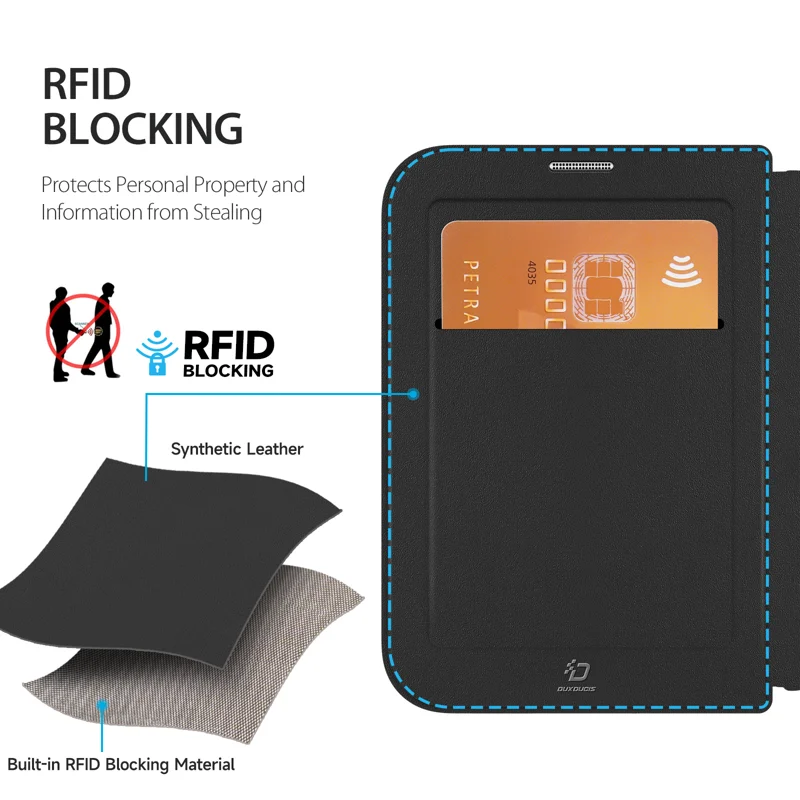 Load image into Gallery viewer, [With Card Slot][Magsafe Compatible] Apple iPhone Ultra (iPhone Fold) - Magnetic Transparent Flip PU Leather Wallet Series Case
