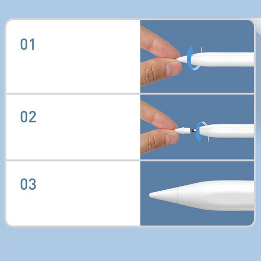 Baseus Smooth Writing Capacitive Stylus Tips (2pcs) - White - i-Station Mobile Phone & Electronic Device Repair and Accessories