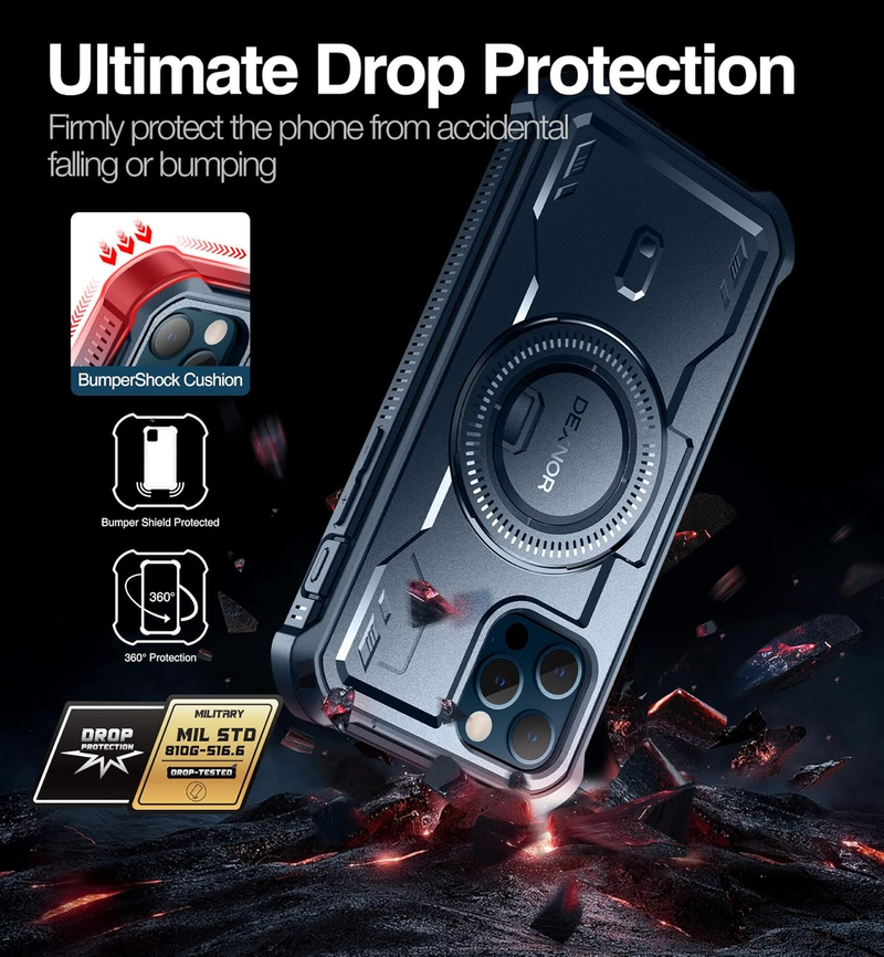 Load image into Gallery viewer, [Magsafe Compatible][Built-in Screen Protector] Apple iPhone 15/Plus/Pro/Max - Military-Grade Rugged Air Cushion Shockproof Case
