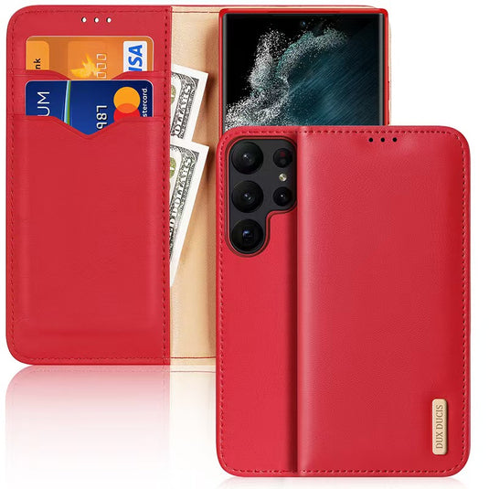 [With Card Slot] Samsung Galaxy S25/Plus/Ultra Business Flip Cover Premium Leather Shockproof Wallet Case