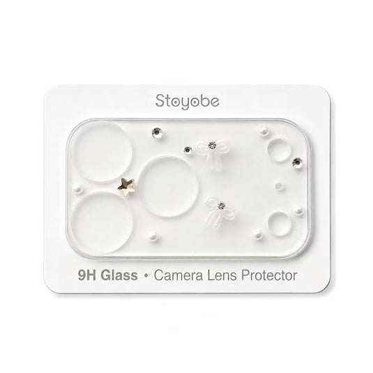 Apple iPhone 17 Pro - Back Rear 9H Tempered Glass Luxury Crystal Diamond Camera Lens Protector