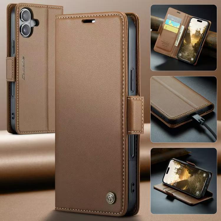Load image into Gallery viewer, [With Card Slot] Apple iPhone 17/Air/Pro/Pro Max Premium Leather Shockproof Wallet Series Case
