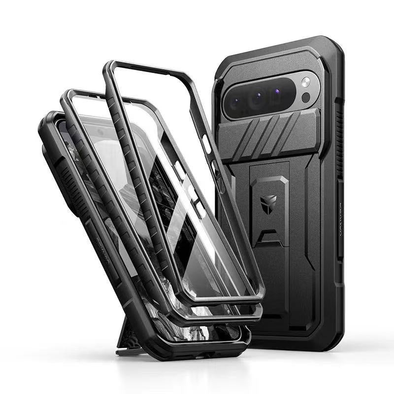 Load image into Gallery viewer, [With Slide Camera Cover &amp; Built-in Screen Protector] Google Pixel 10 Pro XL - Dexnor Military Grade Heavy-Duty Shockproof Rugged Case
