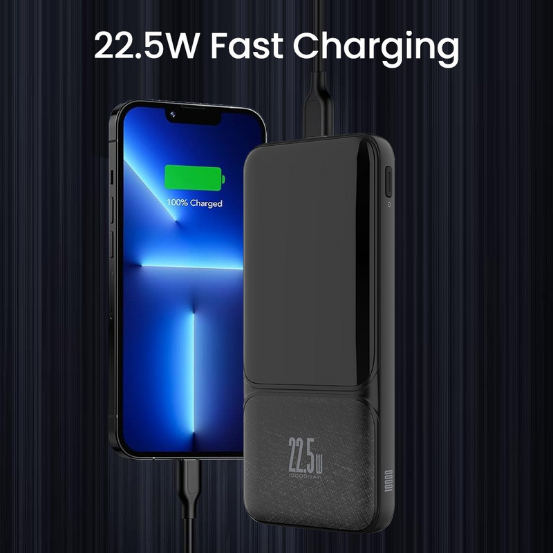 Load image into Gallery viewer, iQuick POWER SQUARE 0 Digital Display Power Bank 10000mAh 22.5W
