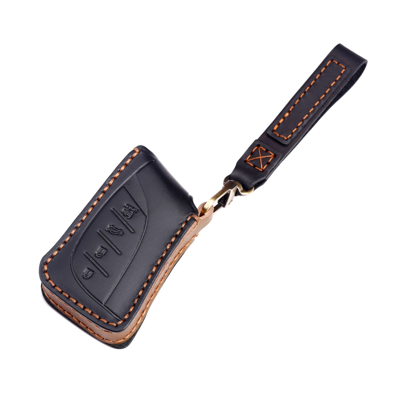 Load image into Gallery viewer, Lexus Handcrafted Genuine Leather Folding Car Key Fob Case Cover For Lexus NX200t, NX300, NX300h, NX350, NX Hybrid, RX270, RX300, RX350, RX450h, LX570, LX600, IS250, IS300, IS350 - i-Station Mobile Phone &amp; Electronic Device Repair and Accessories
