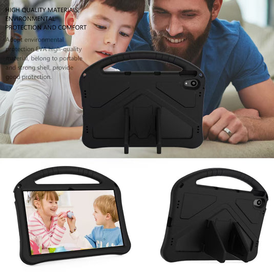 [Built-in Stand][With Handheld Ring] Motorola Moto Tab G70 11"(2022) EVA Kid Friendly Heavy Duty Ring Holder Stand Case