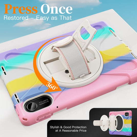[Built-in Stand][With Shoulder strap] Xiaomi Redmi Pad 2 11" 2025 EVA Kid Friendly Heavy Duty Series Case With Pen Holder - i-Station Mobile Phone & Electronic Device Repair and Accessories