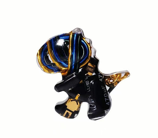 Cyberpunk Dino Car Keychain – Compact, Lightweight & Stylish