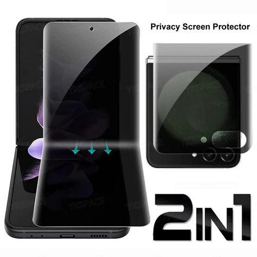 [Hydrogel][Privacy] Motorola Moto Razr 50/Ultra - Hydrogel Anti-Spy Soft TPU Protective Film Protector