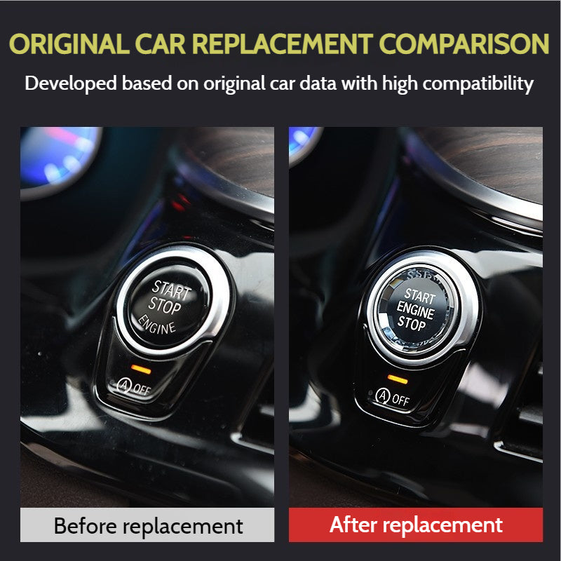 Load image into Gallery viewer, BMW Vehicle-specific Crystal Start Stop Button Cover For 1/2/3/4/5/7 Series &amp; X1/X2/X3/X5 - i-Station Mobile Phone &amp; Electronic Device Repair and Accessories
