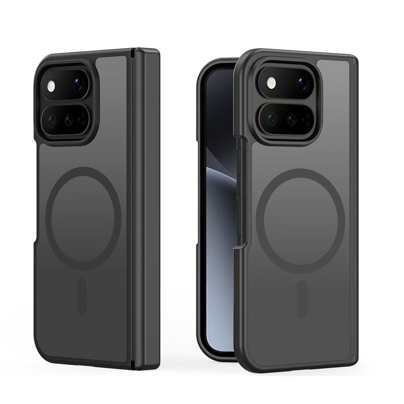 Load image into Gallery viewer, [Magsafe Compatible] Google Pixel 11 Pro Fold - Matte Magnetic Anti-Slip Shockproof PC Case with Hinge Protection
